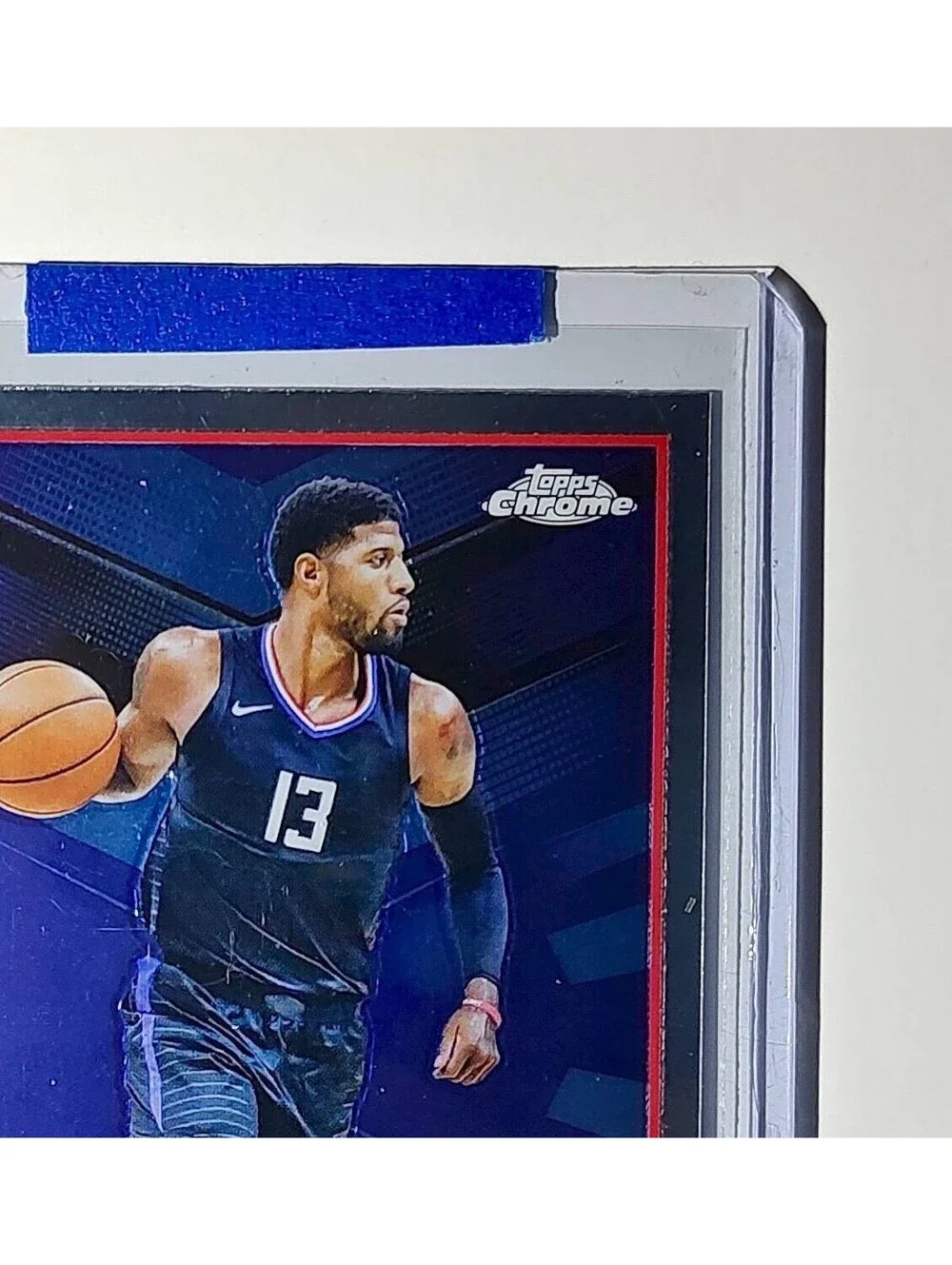 Paul George 2023-24 Topps Chrome NBA #115 Card Los Angeles Lakers